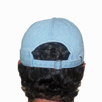 Load image into Gallery viewer, The &#39;THURSTON&#39; Dad Hat from No Wave NC is a classic that don&#39;t go my bad my friends.  New for the Summer 20&#39; Collection is a limited edition denim version of our most popular cap!  The Thurston is a simple yet timeless design with a great fit and super tough denim fabric.  Next time you hit the beach or the local DIY skate spot, forget worrying about a chapped face and look good doing it in your new No Wave NC dad hat!
