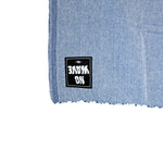 Load image into Gallery viewer, The new &#39;MARS&#39; Surf Towel (in Blue color) by No Wave NC is a classic.  Built using the traditional Turkish hand loom method which results in uber soft, lightweight, packable, absorbent, quick drying and durable towels!  Made using 100% natural cotton fibers and ink; eco-friendly and biodegradable.
