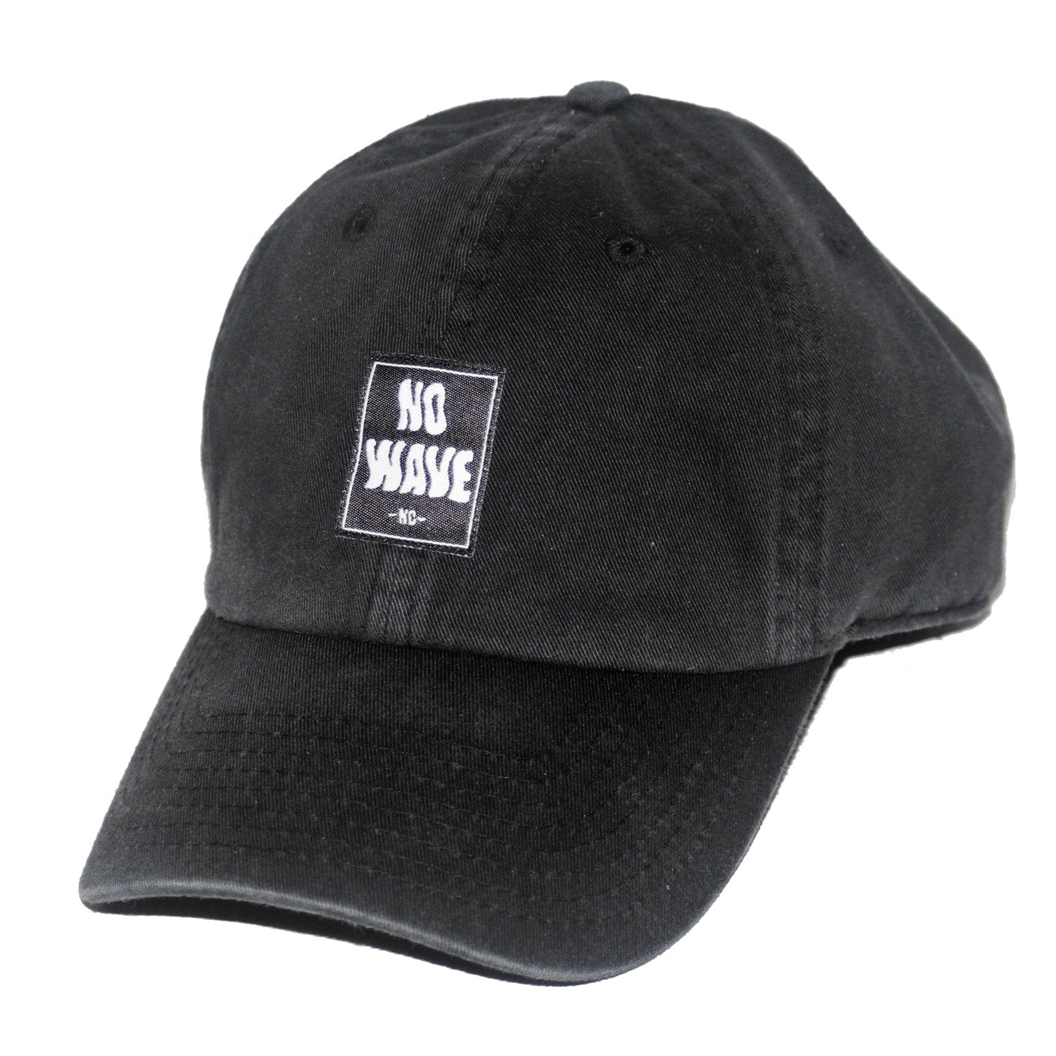 The 'MILO' Dad Hat by No Wave NC.  Now available in this fresh new colorway for Summer of 2020!  This hat fits nicely and has a durable feel to it.  The ol' Dad Hat will never go out of style; and when it does, it's cooler than ever.  Comes with our original rectangle logo patch centered at front, in black.  Wrightsville Beach, NC Surfing and Skateboarding Wilmington NC