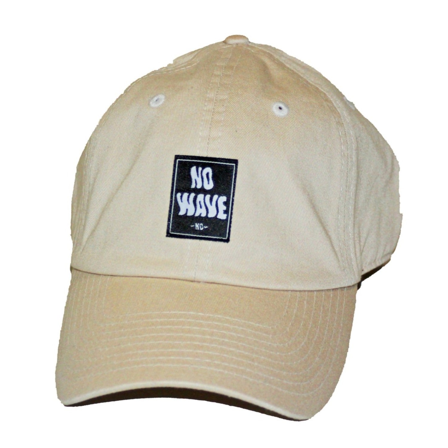 The 'THURSTON' Dad Hat in Ivory color.  This hat that will never go out of style.  Protect your face from the rays and look good doing it; your perfect everyday cap!  Available in many colors to match whatever outfit you're rockin' to the party!  Designed in Wrightsville Beach, NC by No Wave NC.  Inspired by legends SONIC YOUTH!