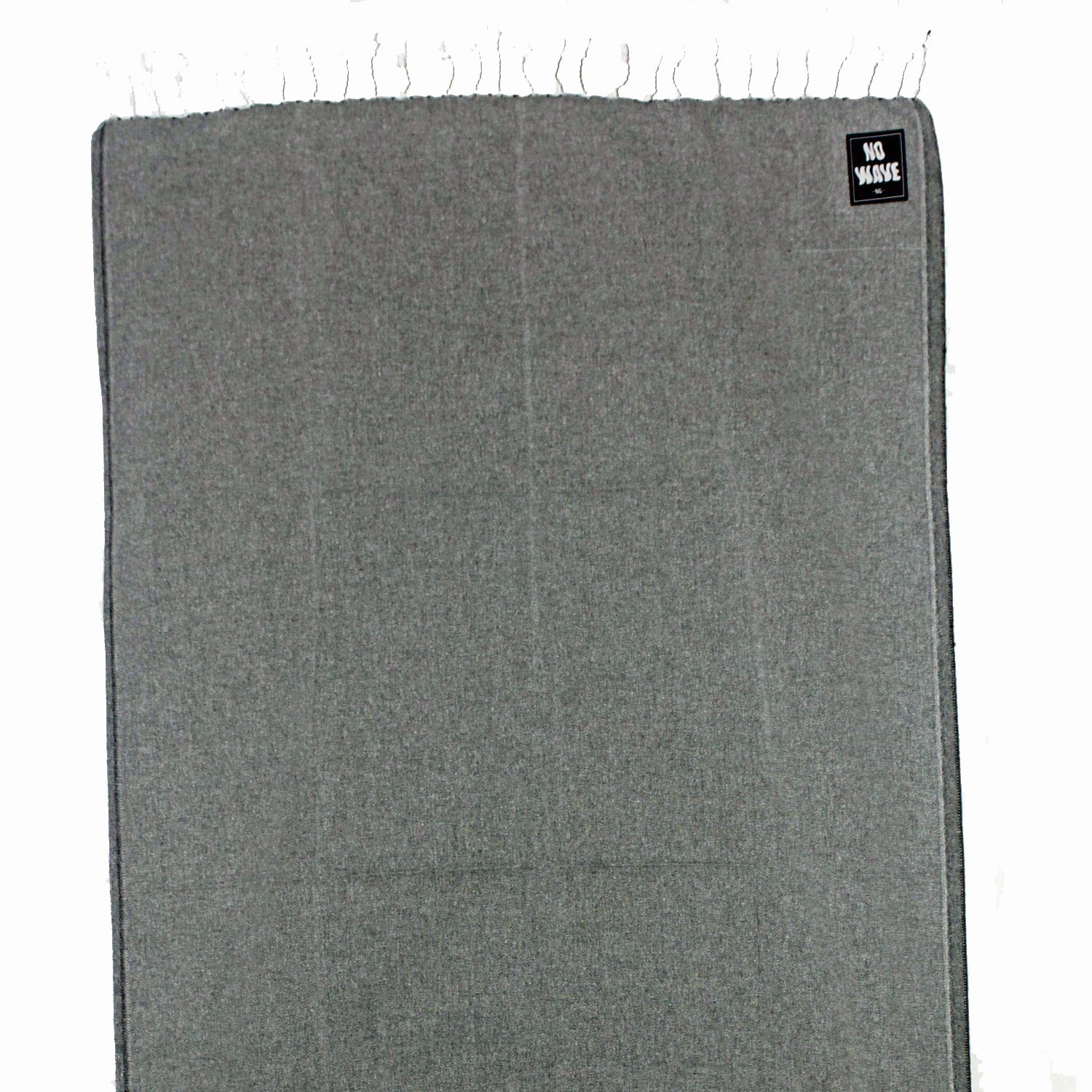 The new 'MARS' Surf Towel (in Dark Grey color) by No Wave NC is a classic.  Built using the traditional Turkish hand loom method which results in uber soft, lightweight, packable, absorbent, quick drying and durable towels!  Made using 100% natural cotton fibers and ink; eco-friendly and biodegradable.