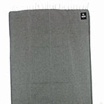 Load image into Gallery viewer, The new &#39;MARS&#39; Surf Towel (in Dark Grey color) by No Wave NC is a classic.  Built using the traditional Turkish hand loom method which results in uber soft, lightweight, packable, absorbent, quick drying and durable towels!  Made using 100% natural cotton fibers and ink; eco-friendly and biodegradable.
